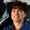 Profile portrait of Edith Widder 