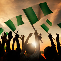 nigerian flags people 240