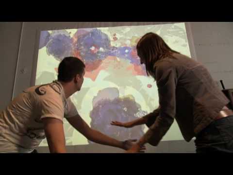 Still image from Camille Utterback, 2009 MacArthur Fellow