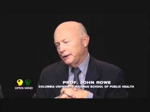 Still image from John Rowe and James Jackson Discuss America's Aging Population on "The Open Mind"