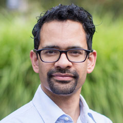 Profile portrait of Sunil Amrith