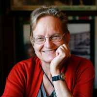 Profile portrait of Heather McHugh