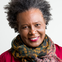 Profile portrait of Claudia Rankine