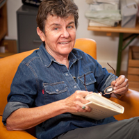 Profile portrait of Kay Ryan