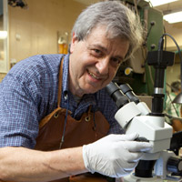 Profile portrait of Ubaldo Vitali