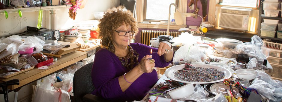 Joyce J. Scott, Jewelry Maker and Sculptor