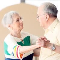 dancing couple