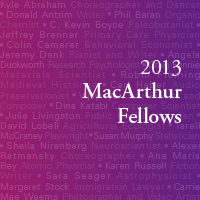 2013 MacArthur Fellows