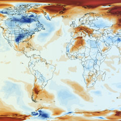 temperature map 240