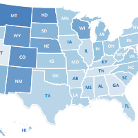 US states Pew