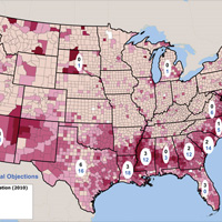 Voting map