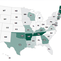 US map 