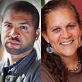 Jason Moran with Jessie "Little Doe" Baird at the Kennedy Center thumbnail